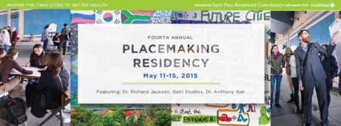 Placemaking Residency banner with text about the event.